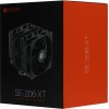Кулер ID-Cooling SE-206-XT Soc-AM5/AM4/1151/1200/2066/1700 черный 4-pin 15-35dB Al+Cu 250W 1100gr Ret [SE-206-XT]