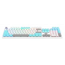 Клавиатура A4Tech S510N механическая белый USB for gamer LED (S510N (ICY WHITE )) кабель 1.8м