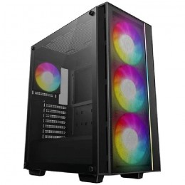 Корпус Deepcool Matrexx 55 V4 MESH черный ATX 7x120mm 2x140mm 2xUSB3.0 audio bott PSU [R-MATREXX55-BKAGA4-G-4]