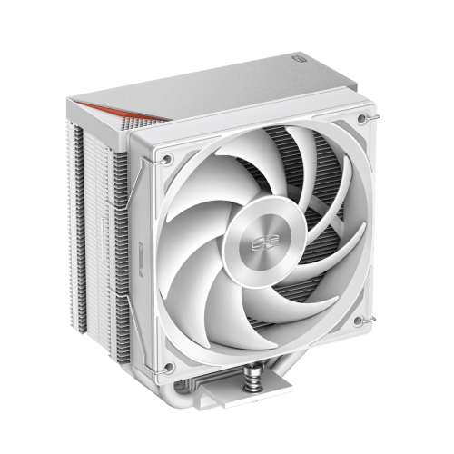 Кулер для процессора/ CPU Cooler PCCooler RZ500 WH (250W, 4-pin PWM, 155mm, Al/Cu, 5x6mm, 1x120mm, 86.73CFM, 32dBA, 2200RPM, S: 1851/1700/1200/115X, AM5/AM4, white) PcCooler