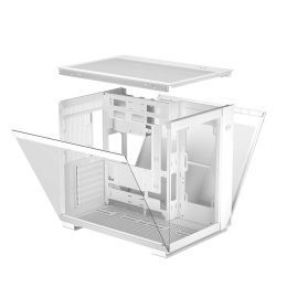 Корпус без блока питания/ Case PCCooler C3T500 ARGB WH, Midi-Tower, TG, 6x120mm ARGB, 1xUSB-C 3.1 + 2xUSB-A 3.0, ATX, mATX, mITX White