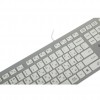 Клавиатура A4Tech FX50 белый USB slim Multimedia (FX50 WHITE) каб.:1.5м