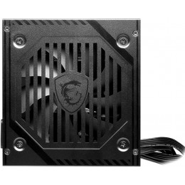 Блок питания ПК/ Power Supply MSI MAG A600DN, 600W 80+ (ATX, Non modular, 1x24(20+4)pin, 1xCPU 8(4+4)pin, 2xPCIe*2 8(6+2)pin, 5xSATA3, 2xMOLEX4pin, Active, 120x120mm, 150x140x86mm, APFC, black)