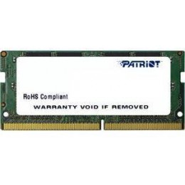 Память DDR4 16Gb 2400MHz Patriot PSD416G24002S RTL PC4-19200 CL17 SO-DIMM 260-pin 1.2В dual rank Ret