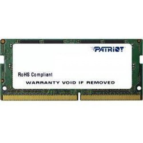 Купить память DDR4 16Gb 2400MHz Patriot PSD416G24002S RTL - SO-DIMM 260-pin, 1.2В, dual rank, CL17