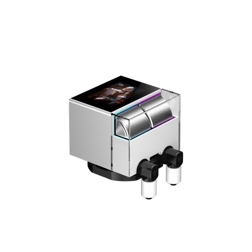 Система охлаждения/ Water Cooling System PCCooler DS360 Display WH (310W, 360mm, LED, White, ARGB Pump/ Fans: 3x120mm, 90.56CFM, 39.8dBA, 2500RPM/ Pump height 65mm, 15dBA, 2600RPM, Rad thickness 27mm/ S: 1851, 1700, 1200, 115X, AM5, AM4) PcCooler