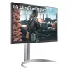Монитор 27'' LG 27UP650K-W/ LG 27UP650K-W 27" IPS monitor, 3840x2160, 400cd/m2, 16:9, 5мс (GtG), HDMIx2, DP, Headphone Out, 60Hz, 178/178, внешний БП, VESA 100x100, HAS 110mm, white/silver/black LG