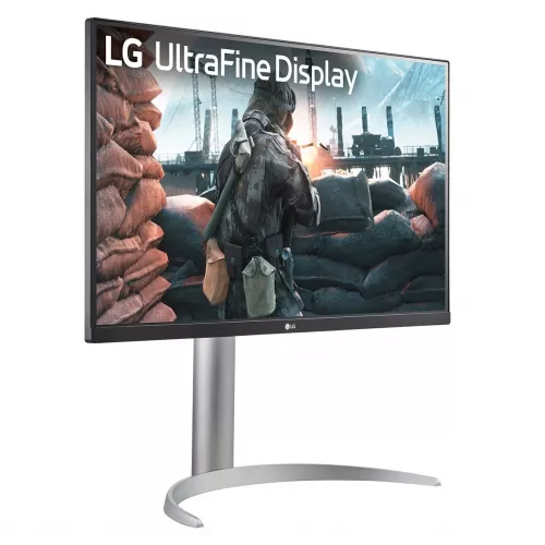 Монитор 27'' LG 27UP650K-W/ LG 27UP650K-W 27" IPS monitor, 3840x2160, 400cd/m2, 16:9, 5мс (GtG), HDMIx2, DP, Headphone Out, 60Hz, 178/178, внешний БП, VESA 100x100, HAS 110mm, white/silver/black LG