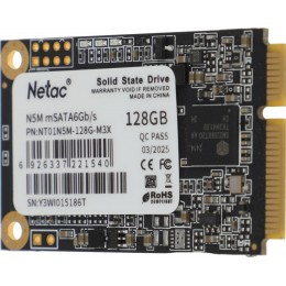 Накопитель SSD Netac SATA-III 128GB NT01N5M-128G-M3X N5M mSATA