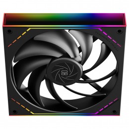 Кулер для корпуса/ Case Cooler Thermalright TL-M14 (140x144x25mm, 4-pin PWM, ARGB, 88.75CFM, 23.7dBA, 1500RPM, Black)