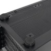 Корпус без блока питания/ Case HSPD M210, Mesh Mid Tower, Black, 0.7 SPCC, 1x90mm mATX, mITX 140/280/150mm 1x2.5", 1x3.5", 4xPCI 1xUSB-A 3.0 302x168x350mm