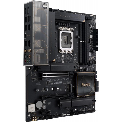 Купить материнскую плату Asus PROART B760-CREATOR WIFI для Intel 1700 с поддержкой DDR5 и 2.5Gb Ethernet - идеальное решение для творческих профессионалов