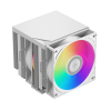 Кулер для процессора PCCooler RT720 TC ARGB WH - Эффективное охлаждение на 270W с ARGB подсветкой и низким уровнем шума