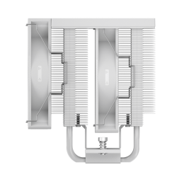 Кулер для процессора/ CPU Cooler PCCooler RT720 TC ARGB WH (270W, 4-pin PWM, 157.5mm, Al/Cu, 7x6mm, ARGB, 2x120mm, 73.32CFM, 34.9dBA, 2200RPM, S: 1851/1700/1200/115X, AM5/AM4, white)
