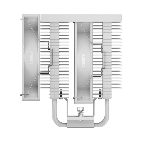Кулер для процессора PCCooler RT720 TC ARGB WH - Эффективное охлаждение на 270W с ARGB подсветкой и низким уровнем шума