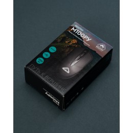 Мышь/ Мышь компьютерная БЕШТАУ проводная М100РУ Две кнопки и колесо прокрутки, USB, 1200 точек на дюйм, 1,8м, черная