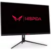 Монитор HISPIDA 27'' 2560x1440, IPS, 178/178, 1ms, 300nit, 1500:1, 275Hz, 2xDP/2xHDMI, noxUSB-A, RGB, FreeSync, LowBlueLight, LTSP, ExtPWR, Black, 1y NERPA