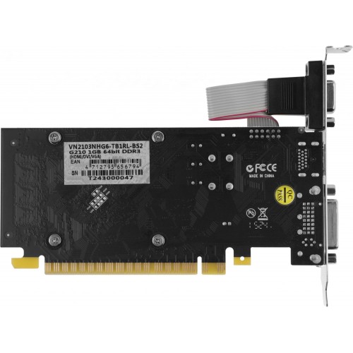 Купить видеокарту Biostar PCI-E G210 1GB DDR3 Low Profile - NVIDIA GeForce 210 для игр и графики