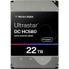 Жесткий диск/ HDD WD SATA Server 22Tb Ultrastar DC HC580 7200 6Gb/s 512MB 1 year warranty (replacement MG10AFA22TE, MG10ACA20TE, WUH722020CLE604, WUH722020BLE604, WUH722020BLE6L4)