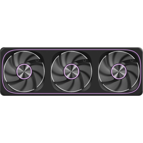Вентилятор для корпуса Formula Air Fusion 3 Reverse ARGB 360х120x28 черный 4-pin 36.97дБ (AIR FUSION 3 BK REVERSE) Ret