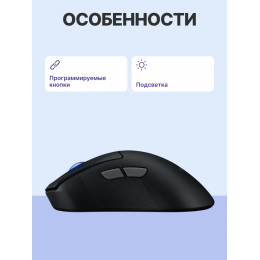 Мышь ASUS P714 ROG KERIS II WL ACE/BLK/ ASUS P714 ROG KERIS II WL ACE/BLK