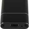 Внешний корпус для SSD AgeStar 3UBNF5C: SATA III, USB 3.0, Type-C, алюминий, черный, M2 2280 B-key