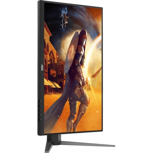 AOC Q27G4/D 27" 2560x1440, IPS, 200Hz, 80M:1, 250cd, 0.3 ms, HDMI 2.0, DisplayPort 1.4, Height adj 130, pivot, VESA 100, 3Y, Black/Red AOC