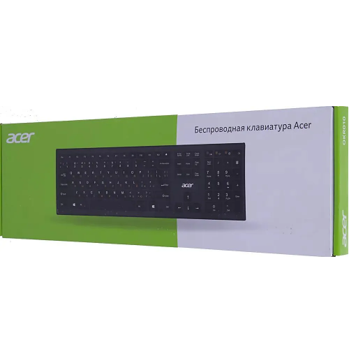 Клавиатура/ Клавиатура беспроводная Acer OKR010 Wireless 2.4G slim Multimedia black Acer