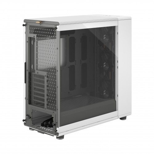 Корпус ПК Fractal Design North XL TG Dark Tint - Стильный Full-Tower с 3 вентиляторами и USB-C в Chalk White