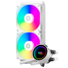 Купить систему водяного охлаждения PCCooler DA240 ARGB WH - 240мм, 270W, белая, с RGB подсветкой и вентиляторами 120мм