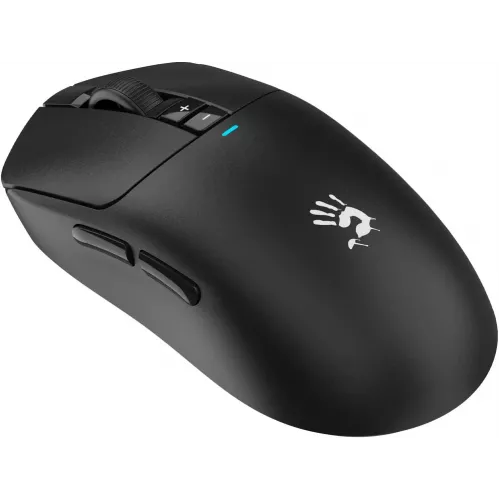 Купить беспроводную игровую мышь A4Tech Bloody R72 Pro черную с оптическим сенсором 26000 dpi и USB-C, 7 кнопок