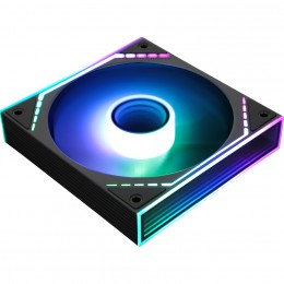 Кулер для корпуса/ Case Cooler Thermalright TL-M12R-S Reverse (124x120x25mm, 4-pin PWM, ARGB, 34.43CFM, 23.2dBA, 1500RPM, Black)