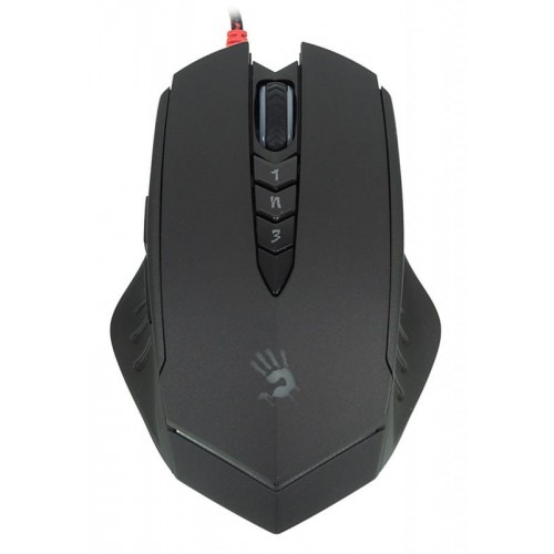 Мышь A4Tech Bloody V8 черная - Оптическая 6000dpi, USB, 8 кнопок для геймеров