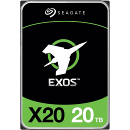 Жесткий диск/ HDD Seagate SATA3 20Tb Exos X20 7200 256Mb OFFICIAL RECERTIFIED 1 year warranty