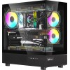 Корпус Formula Crystal Z8 FLOE черный ATX с вентиляцией 3x120mm и 5x140mm, USB 2.0/3.0/3.1 и аудио разъемом