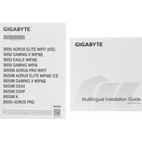 Материнская плата/ B850M GAMING X WF6E Gigabyte