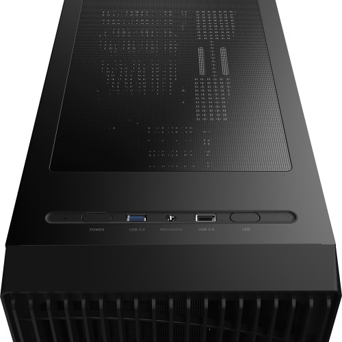 Корпус ПК Ocypus Gamma C70 BK - Midi-Tower без блока питания, поддержка ATX/mATX/mITX, USB 3.0 и 2.0, черный