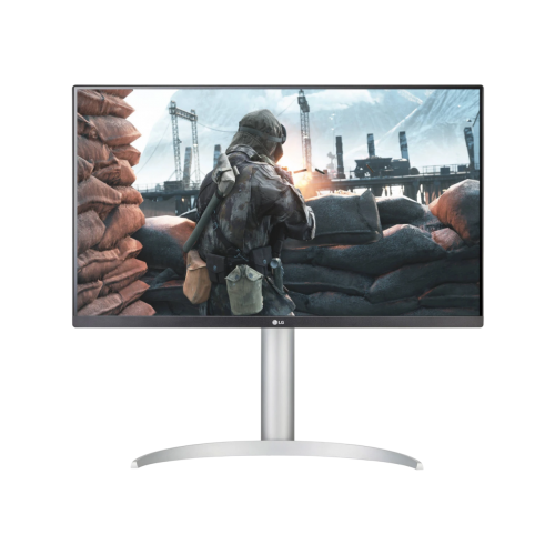 Монитор 27'' LG 27UP650K-W/ LG 27UP650K-W 27" IPS monitor, 3840x2160, 400cd/m2, 16:9, 5мс (GtG), HDMIx2, DP, Headphone Out, 60Hz, 178/178, внешний БП, VESA 100x100, HAS 110mm, white/silver/black LG