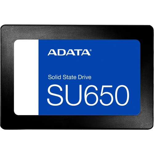 ADATA SSD Ultimate SU650 2000GB 2.5” - Высокоскоростной Твердотельный Накопитель SATA3 с 3D TLC и TBW 1120