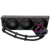 Водяное охлаждение для процессора/ Water Cooling System Thermalright Hyper Vision 360 (360mm, LED, Black, ARGB/ Fans: 3x120mm, 69CFM, 27dBA, 2150RPM/ Pump height 68mm, 6400RPM, Rad thickness 27mm/ S: 1700, 1200, 1851, 115X, 2011, 2066, AM5, AM4) Thermalri