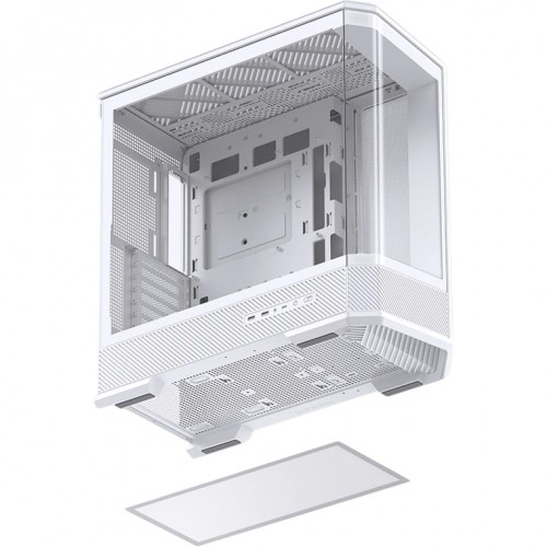 Купить корпус JONSBO D400 Midi-Tower без блока питания, белый, с 2xUSB-A 3.0 и 1xUSB-C 3.2 для ATX, mATX, mITX