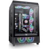 Корпус Thermaltake The Tower 500 черный ATX - идеальный выбор для мощных сборок с 11 вентиляторами и 4xUSB 3.0