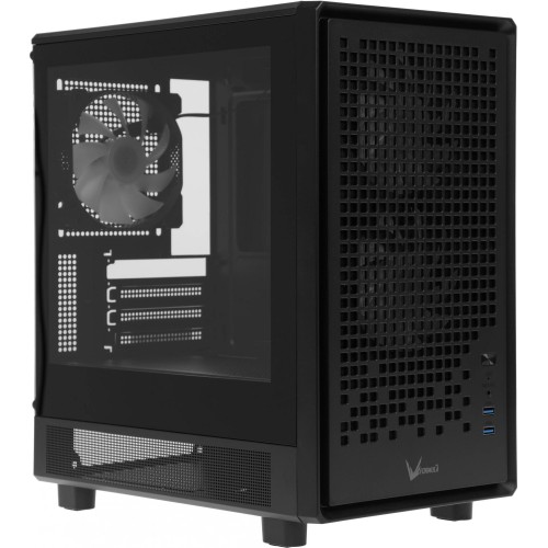 Корпус Formula Air Mesh G2 черный mATX: идеальный выбор для охлаждения с 4x120mm и 2x140mm вентиляторами, 2xUSB3.0 и аудио выходом