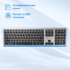 Клавиатура Оклик 890S USB Slim Multimedia серый/черный, 1.6м кабель – идеальный выбор для комфортной работы и игр