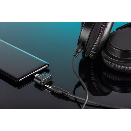 Адаптер Hama Premium USB Type-C (m) mini-Jack 3.5 (f) (00135747)