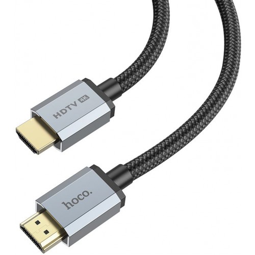 Кабель Hoco US03 ver2.0 HDMI (m) HDMI (m) 2м черный (коробка)