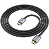 Кабель Hoco US03 ver2.0 HDMI (m) HDMI (m) 2м черный (коробка)