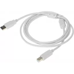 Кабель Buro USB A(m) USB B(m) 1.8м (USB2.0-AM/BM-1.8M-MG) феррит.кольца серый