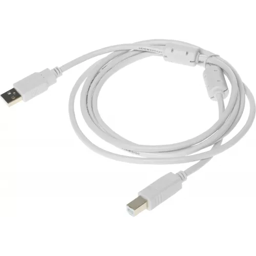 Кабель Buro USB A(m) USB B(m) 1.8м (USB2.0-AM/BM-1.8M-MG) феррит.кольца серый