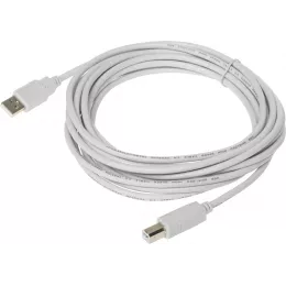Кабель Buro USB A(m) USB B(m) 5м (USB2.0-AM/BM-5)